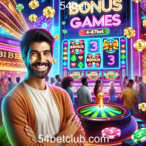 Explore o Mundo dos Jogos de Bônus na 54bet